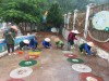 CÔNG TÁC LAO ĐỘNG DỌN DẸP VỆ SINH TRƯỜNG, LỚP CHUẨN BỊ NĂM HỌC MỚI TẠI TRƯỜNG MẦM NON VÙNG CAO QUẢNG LÂM